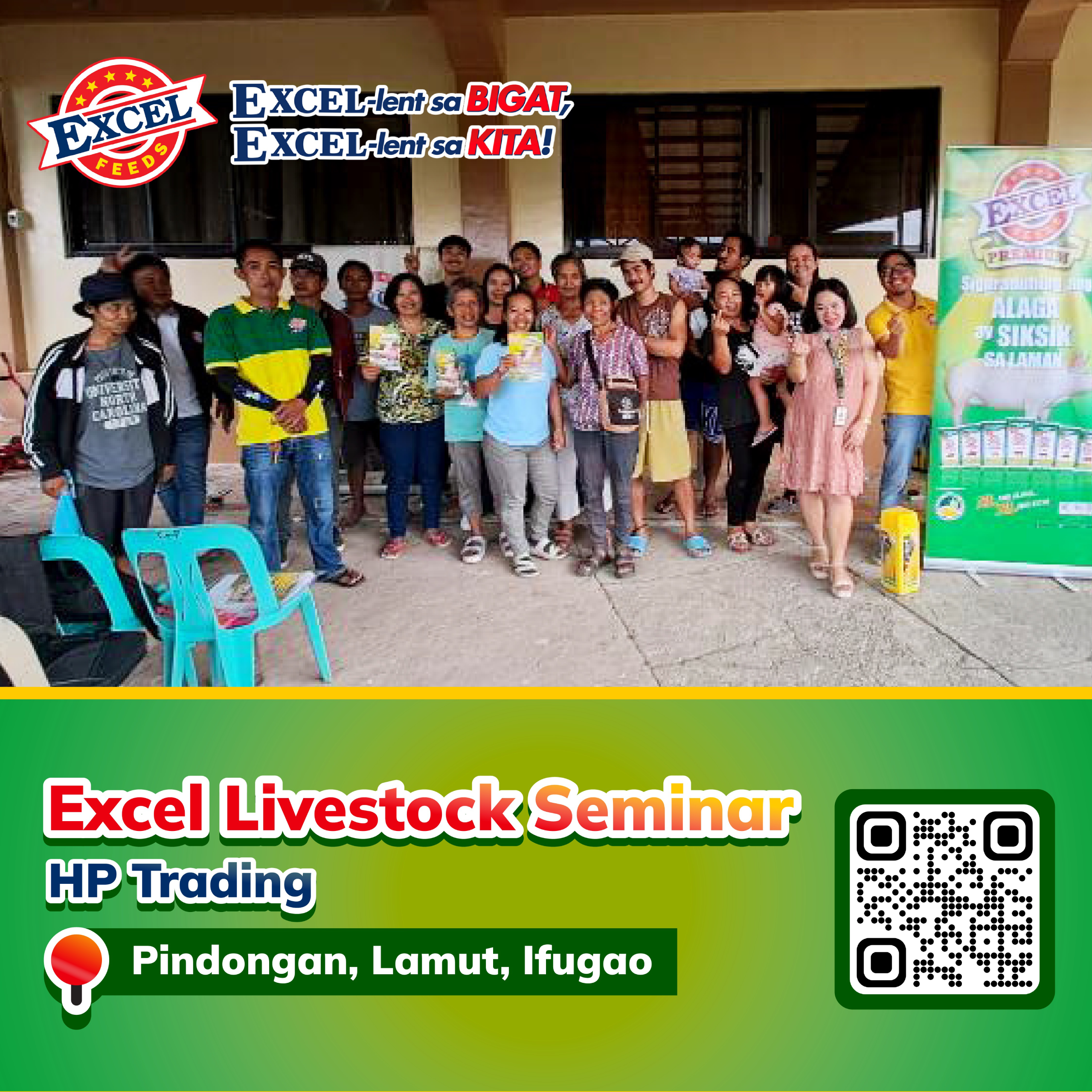 Excel Livestock Seminar: Sa Pindongan, Lamut, Ifugao sa ilalim ng HP Agri Trading