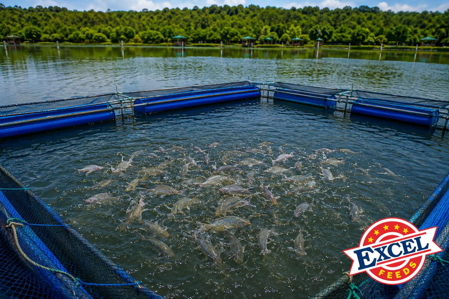 Excel Feeds-AI-Generated-Sundin ang angkop na bilang para sa stocking density ng mga isda.