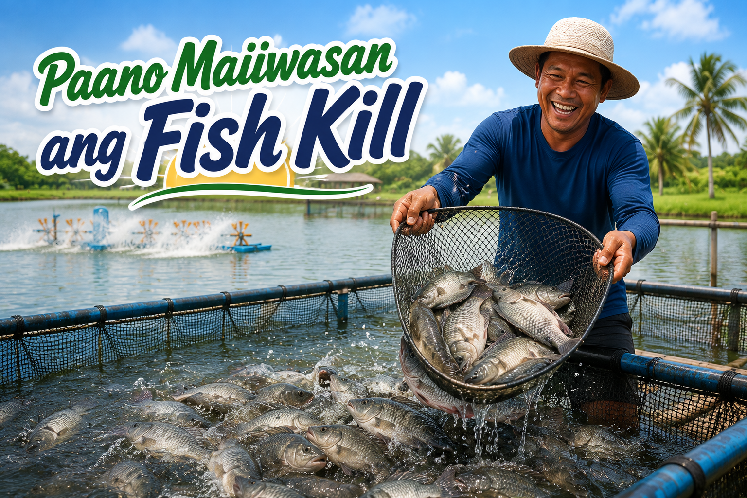 Excel Feeds-AI-Generated-Tips Para Maiwasan ang Fish Kill sa Palaisdaan